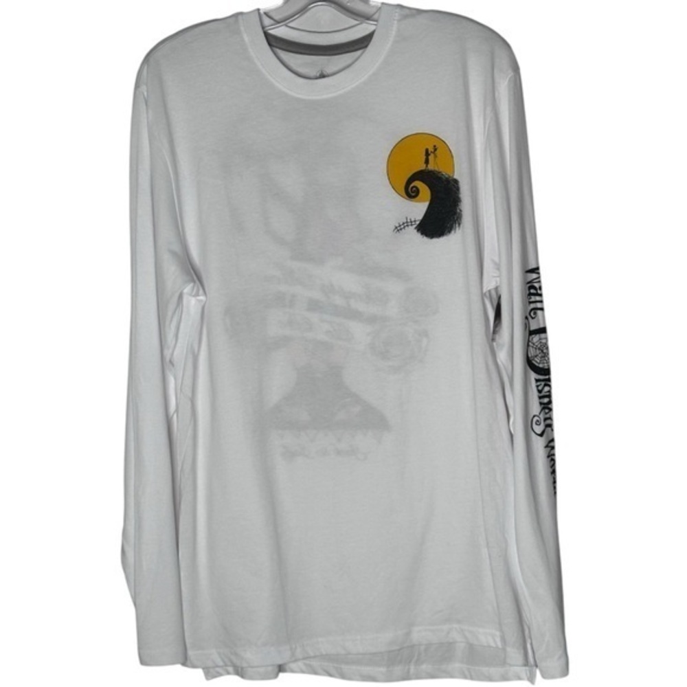 Disney Parks Long Sleeve Jack & Sally Tee Shirt M